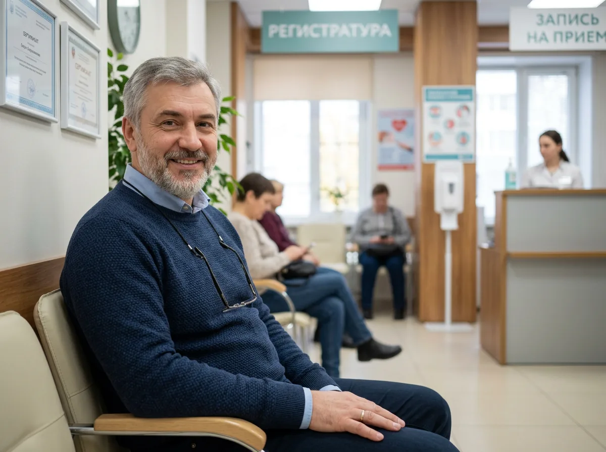 Аватар пациента Сергея, мужчина 50 лет